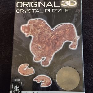 ​Original 3D Crystal Puzzle Dachshund 41 Pieces